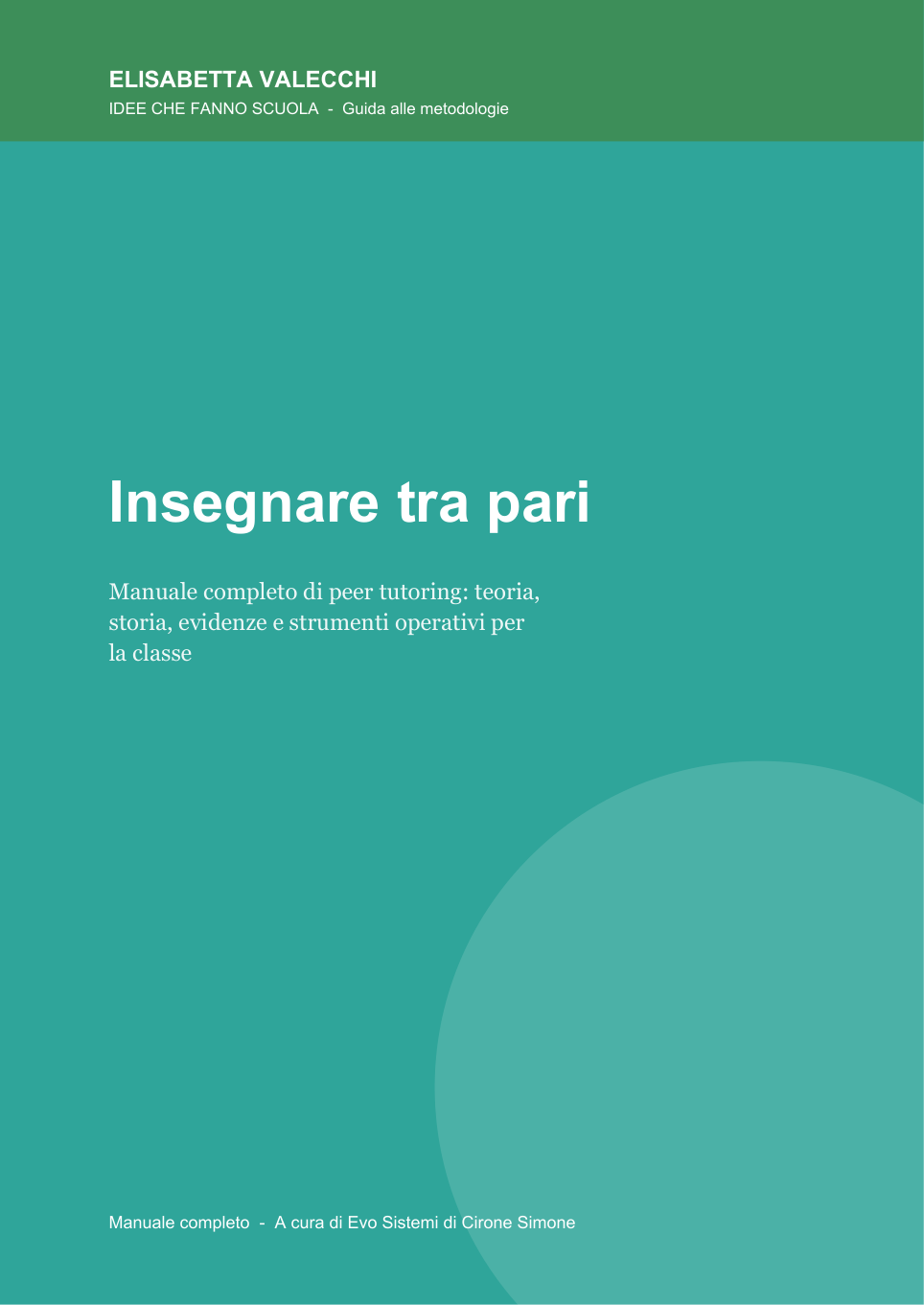Copertina del manuale